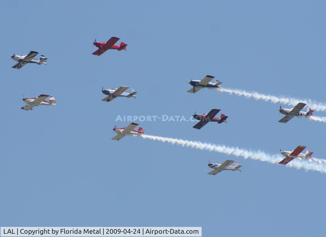 Lakeland Linder Regional Airport (LAL) - Vans RV-8 Formation