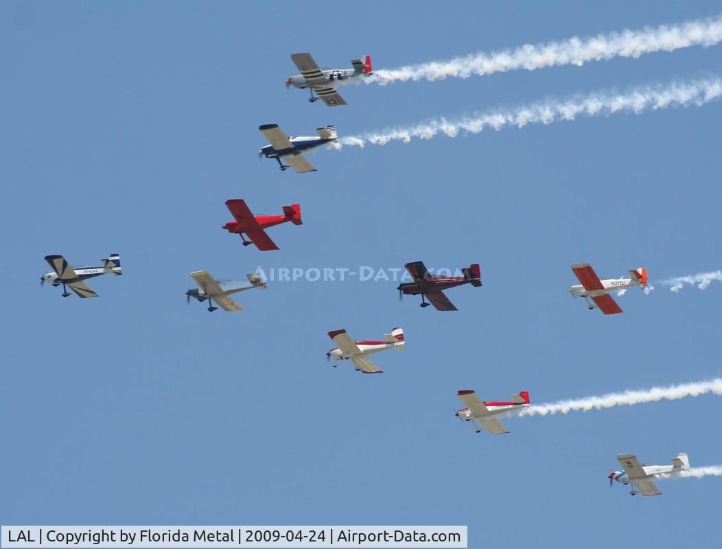 Lakeland Linder Regional Airport (LAL) - Vans RV-8 Formation