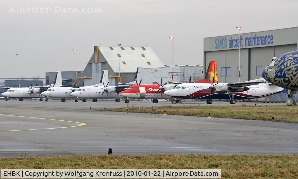 Maastricht Aachen Airport, Maastricht Netherlands (EHBK) - SAMCO Ramp