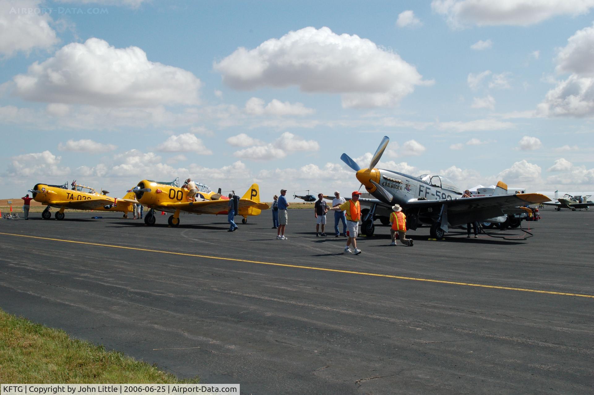 Front Range Airport (FTG) - All 3 beautiful Birds out of Centennial, togather EAA Fly-In -2006