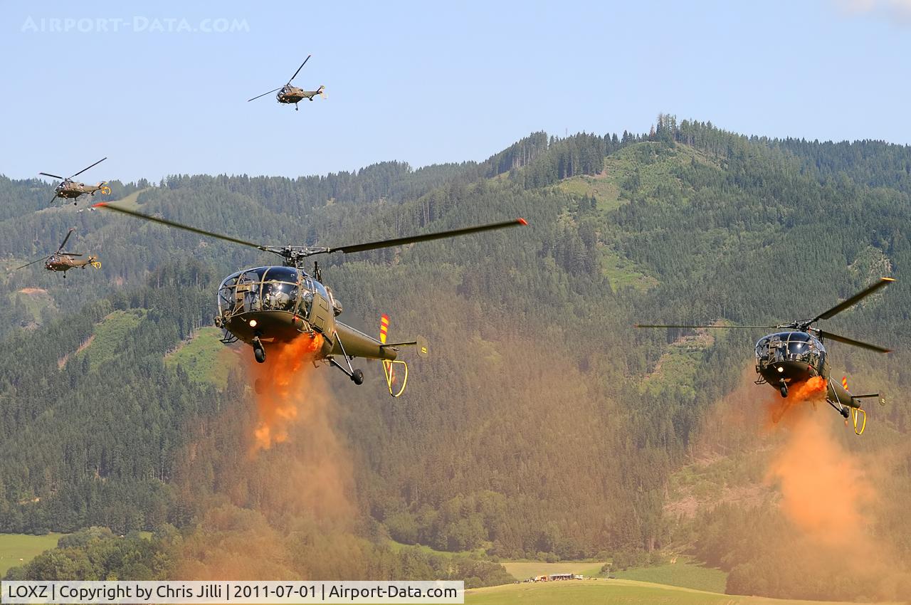 LOXZ Airport - Bundesheer Alouette