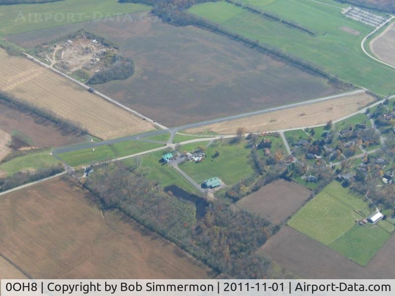 Fry Airport (0OH8) - Looking SE from 4500'