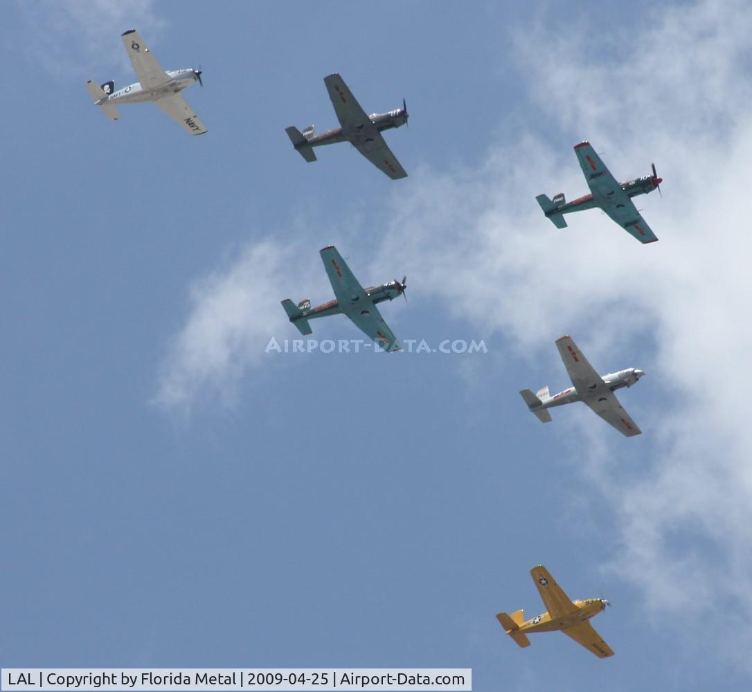 Lakeland Linder Regional Airport (LAL) - 4 Yaks and 2 T-34s