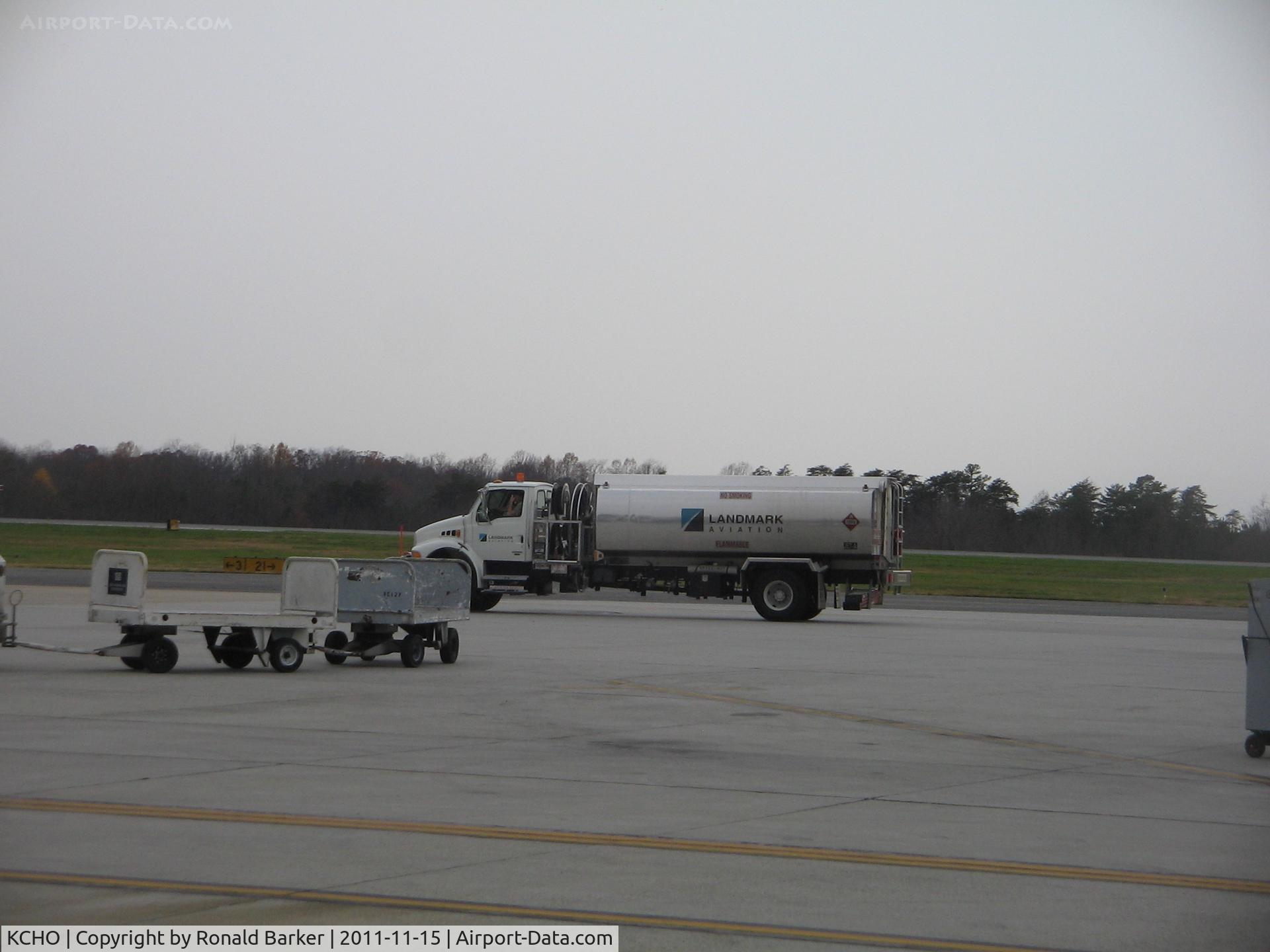 Charlottesville-albemarle Airport (CHO) - Fuel truck