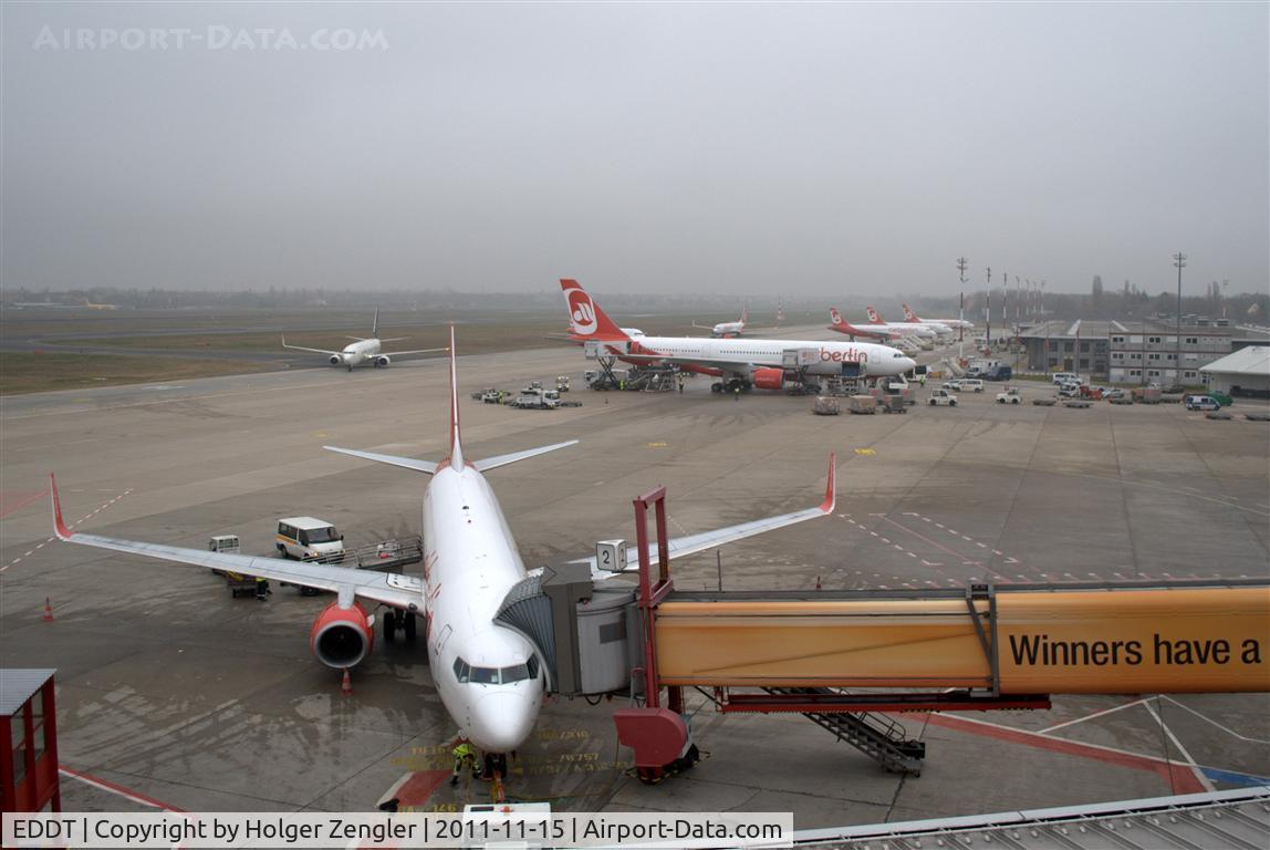 Tegel International Airport (closing in 2011), Berlin Germany (EDDT) - Come on, tell me what winners on gate no. 2 have.....