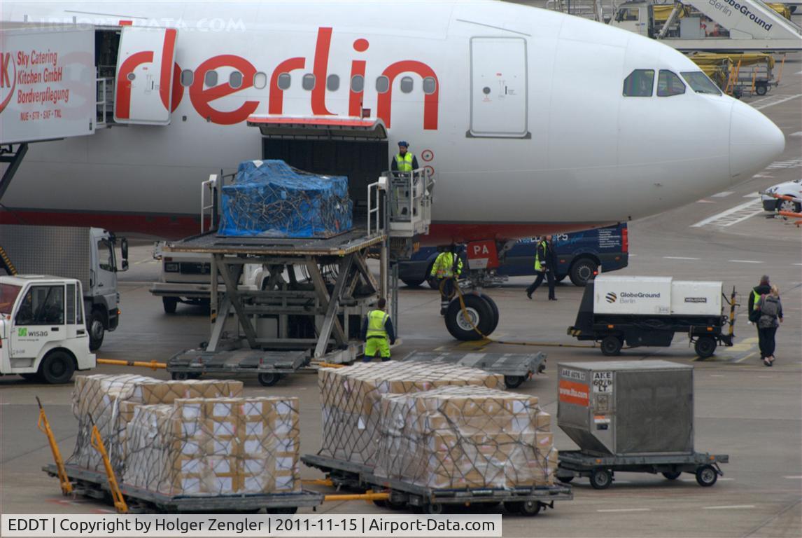 Tegel International Airport (closing in 2011), Berlin Germany (EDDT) - Big bird for small parcels......