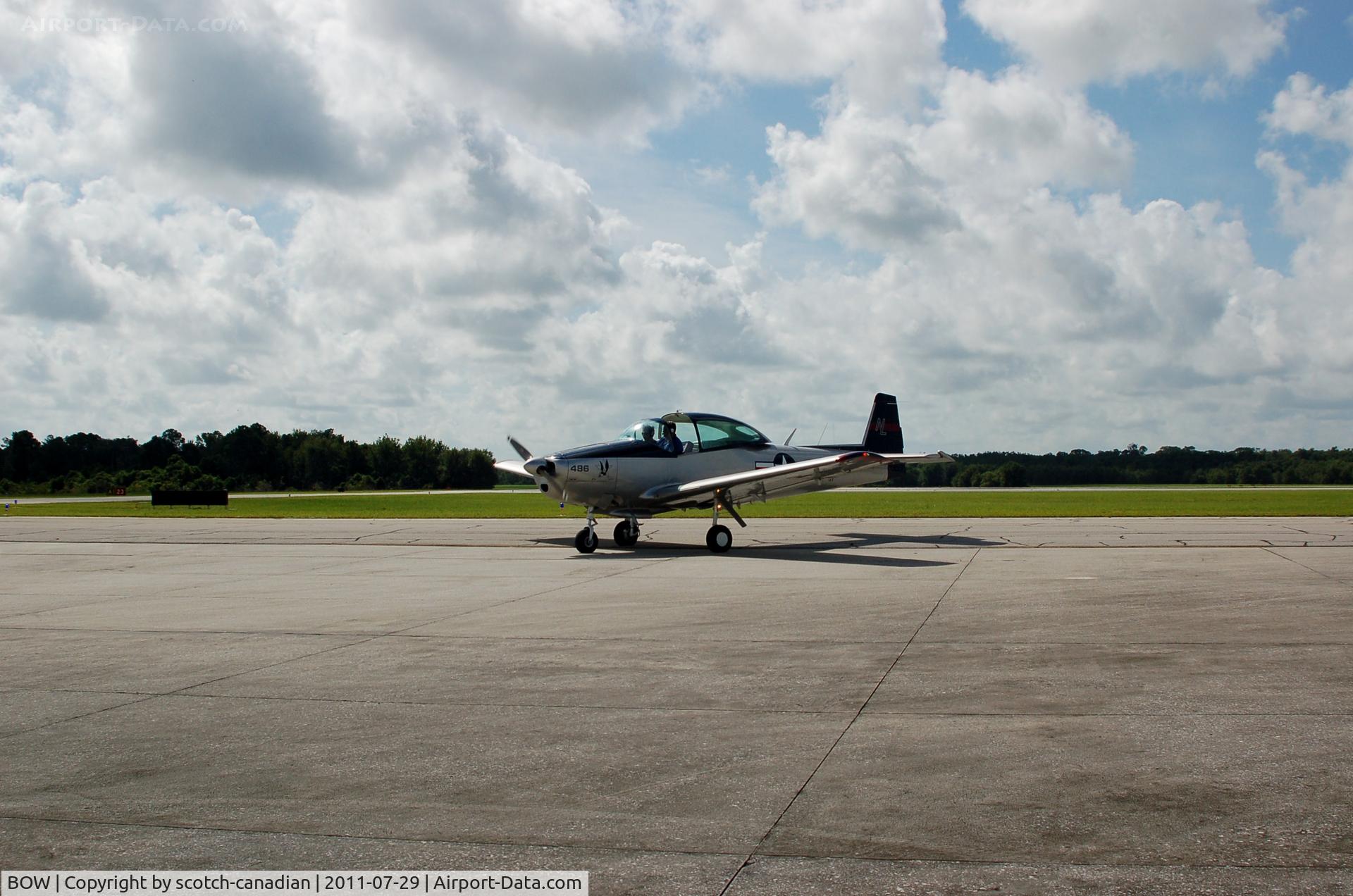 Bartow Municipal Airport (BOW) - Ryan Navion at Bartow Municipal Airport, Bartow, FL