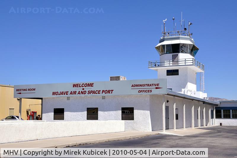 Mojave Airport (MHV) - Mojave MHV, old TWR 