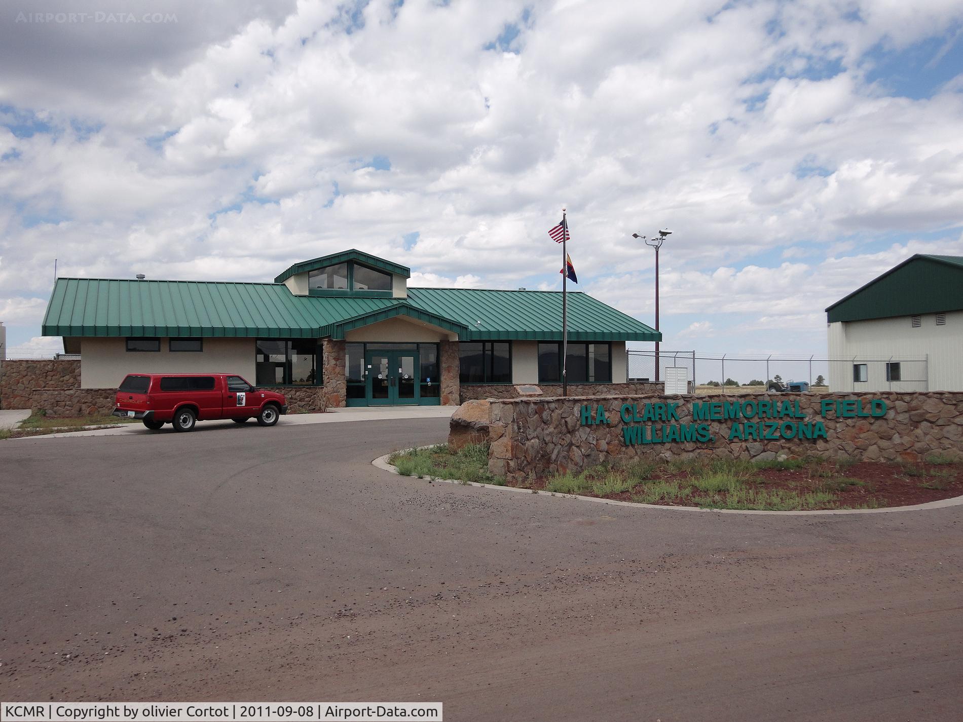 H.a. Clark Memorial Field Airport (CMR) - Main building of the airport