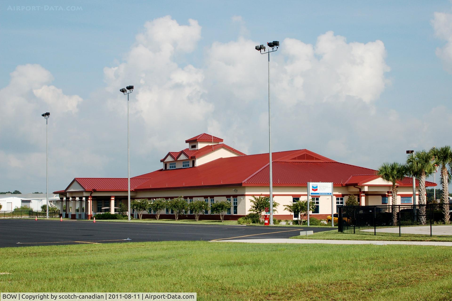 Bartow Municipal Airport (BOW) - Terminal Building at Bartow Municipal Airport, Bartow, FL