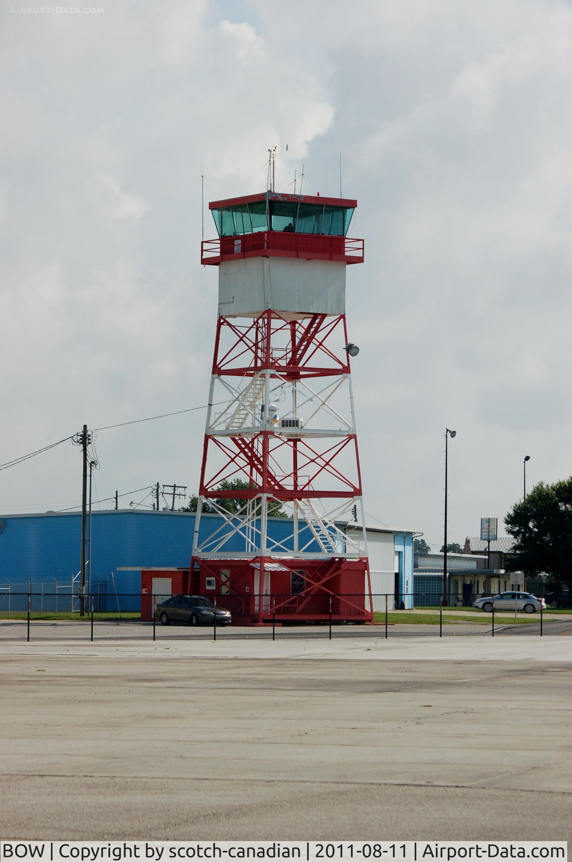 Bartow Municipal Airport (BOW) - Control Tower at Bartow Municipal Airport, Bartow, FL