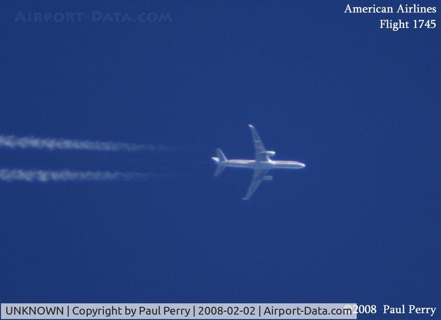 UNKNOWN Airport - On the old Flight 1745 route, Baltimore to Miami; seen over North Carolina