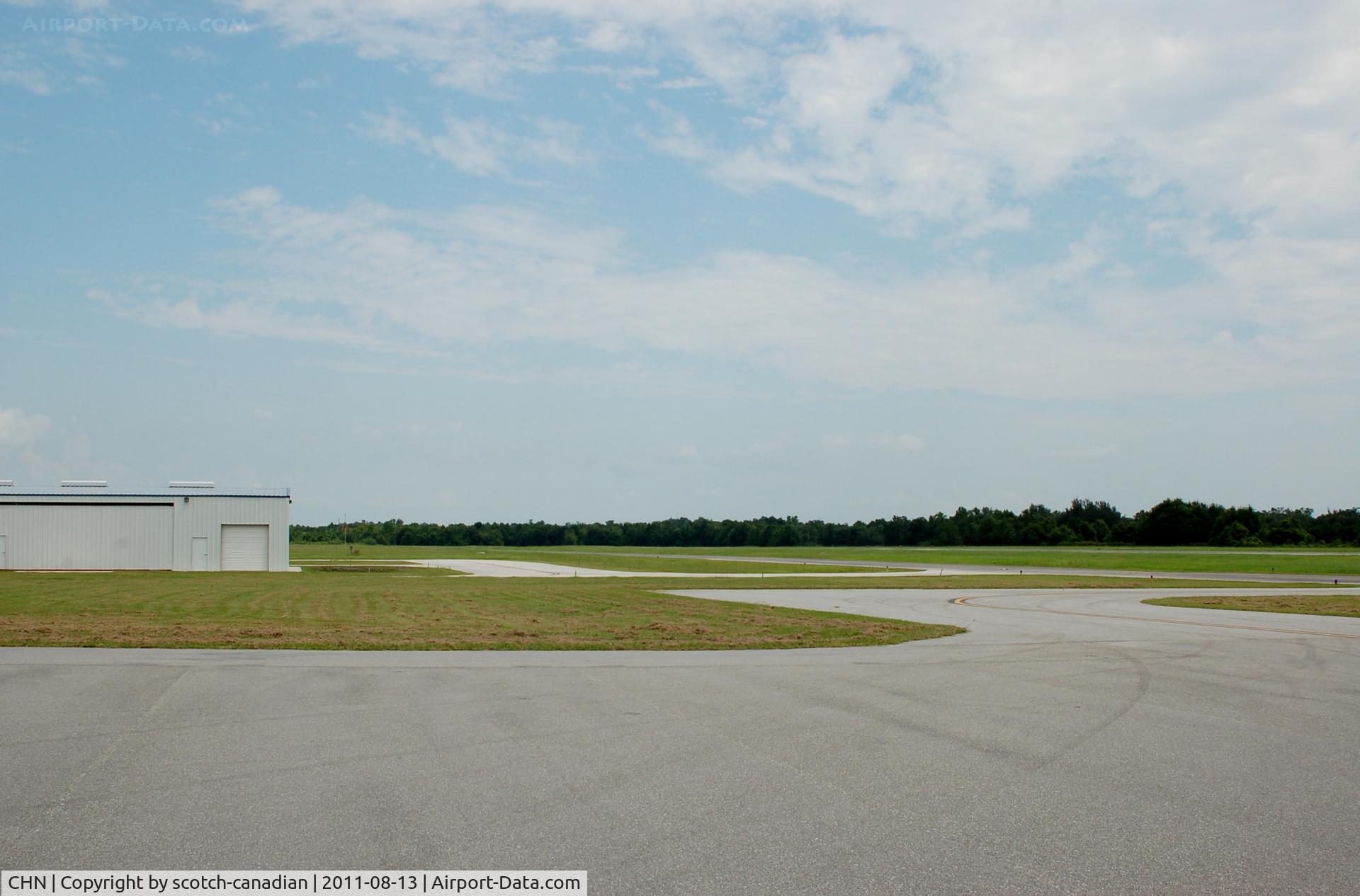 Wauchula Municipal Airport (CHN) - Approach End of Runway 18 at Wauchula Municipal Airport, Wauchula, FL
