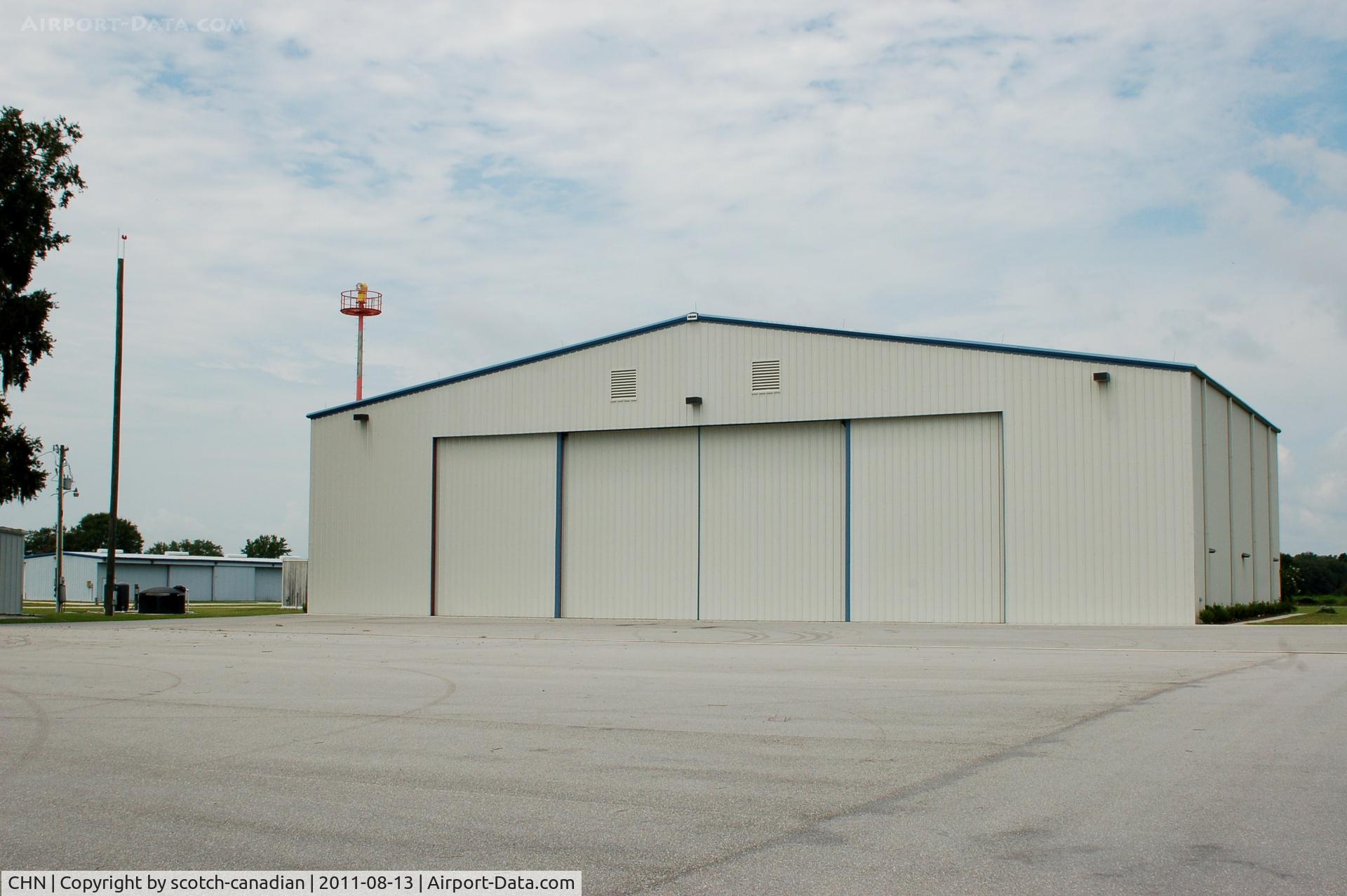 Wauchula Municipal Airport (CHN) - Hangar at Wauchula Municipal Airport, Wauchula, FL