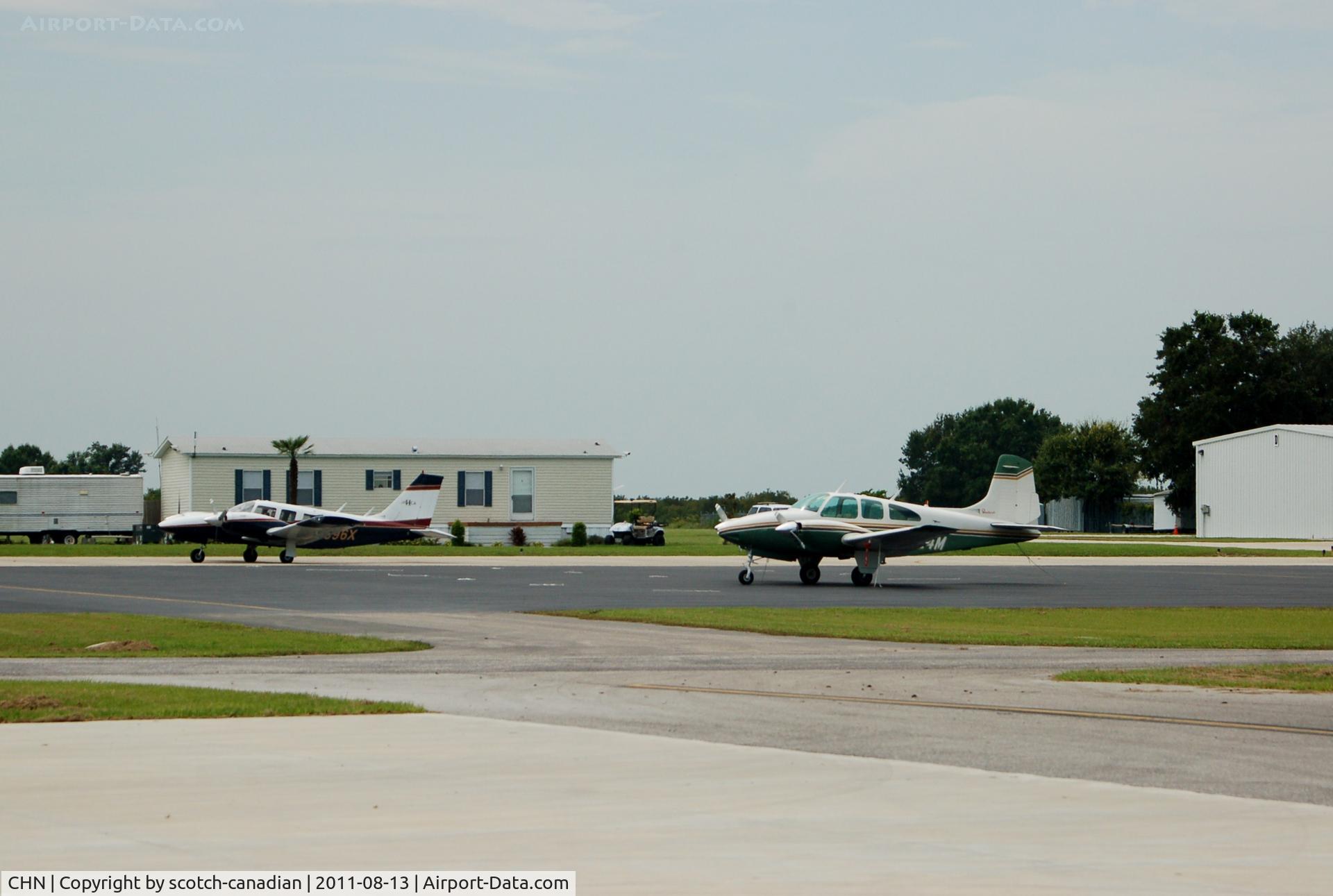 Wauchula Municipal Airport (CHN) - Aircraft Parking Area at Wauchula Municipal Airport, Wauchula, FL