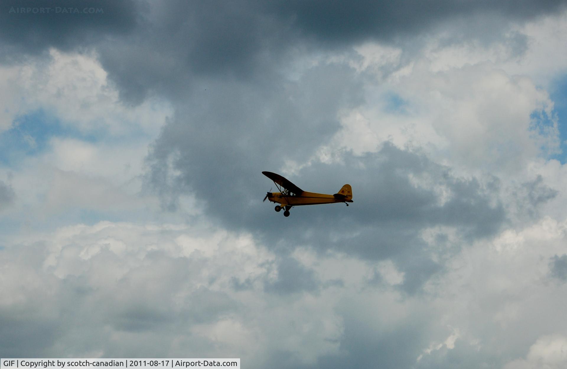 Winter Haven's Gilbert Airport (GIF) - Piper Cub at Gilbert Airport, Winter Haven, FL