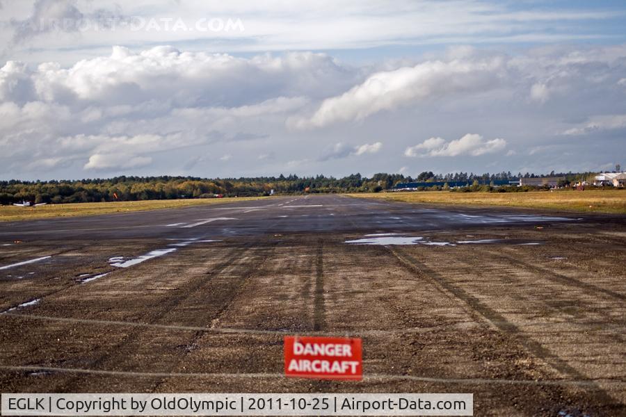 Blackbushe Airport, Camberley, England United Kingdom (EGLK) - Runway 25
