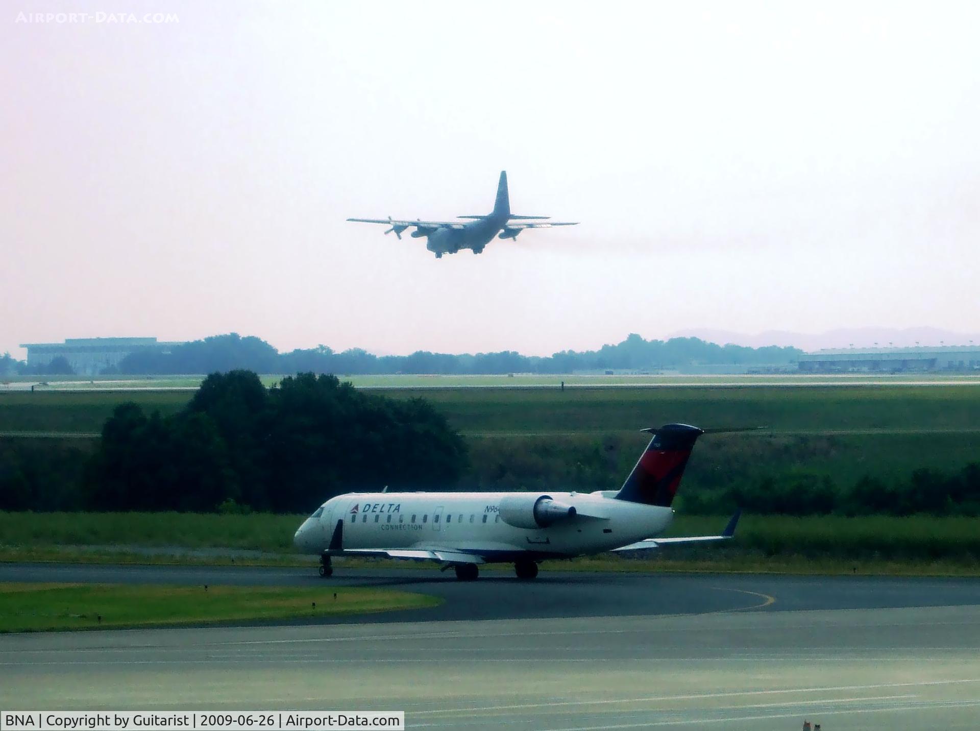 Nashville International Airport (BNA) - One in, one out