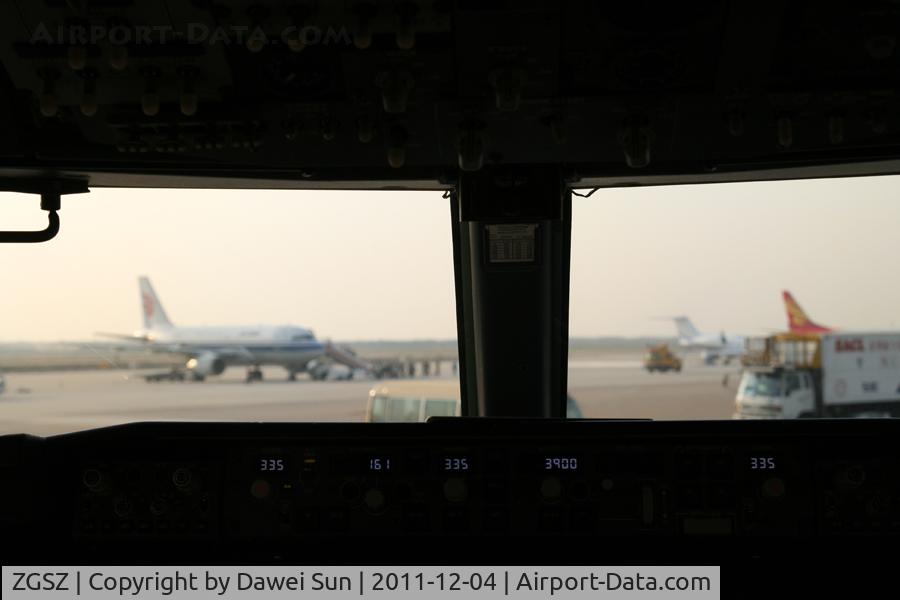 Shenzhen Bao'an International Airport, Shenzhen, Guangdong China (ZGSZ) - ready for taxiing