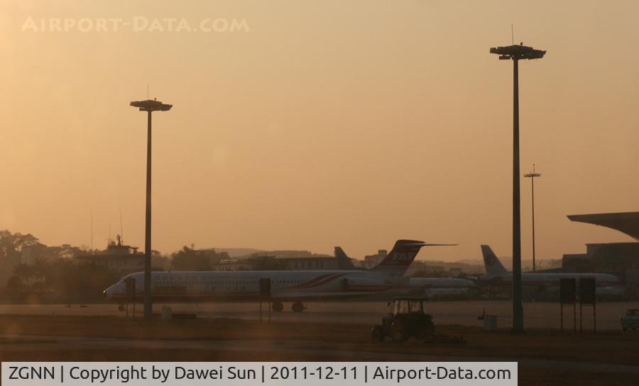 Nanning Wuxu International Airport, Nanning, Guangxi China (ZGNN) - FAT air in Nanning