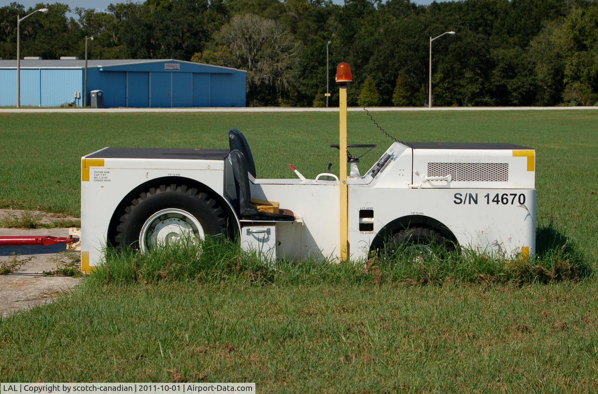 Lakeland Linder Regional Airport (LAL) - Aircraft Tug S/N 14670 at Lakeland Linder Regional Airport, Lakeland, FL