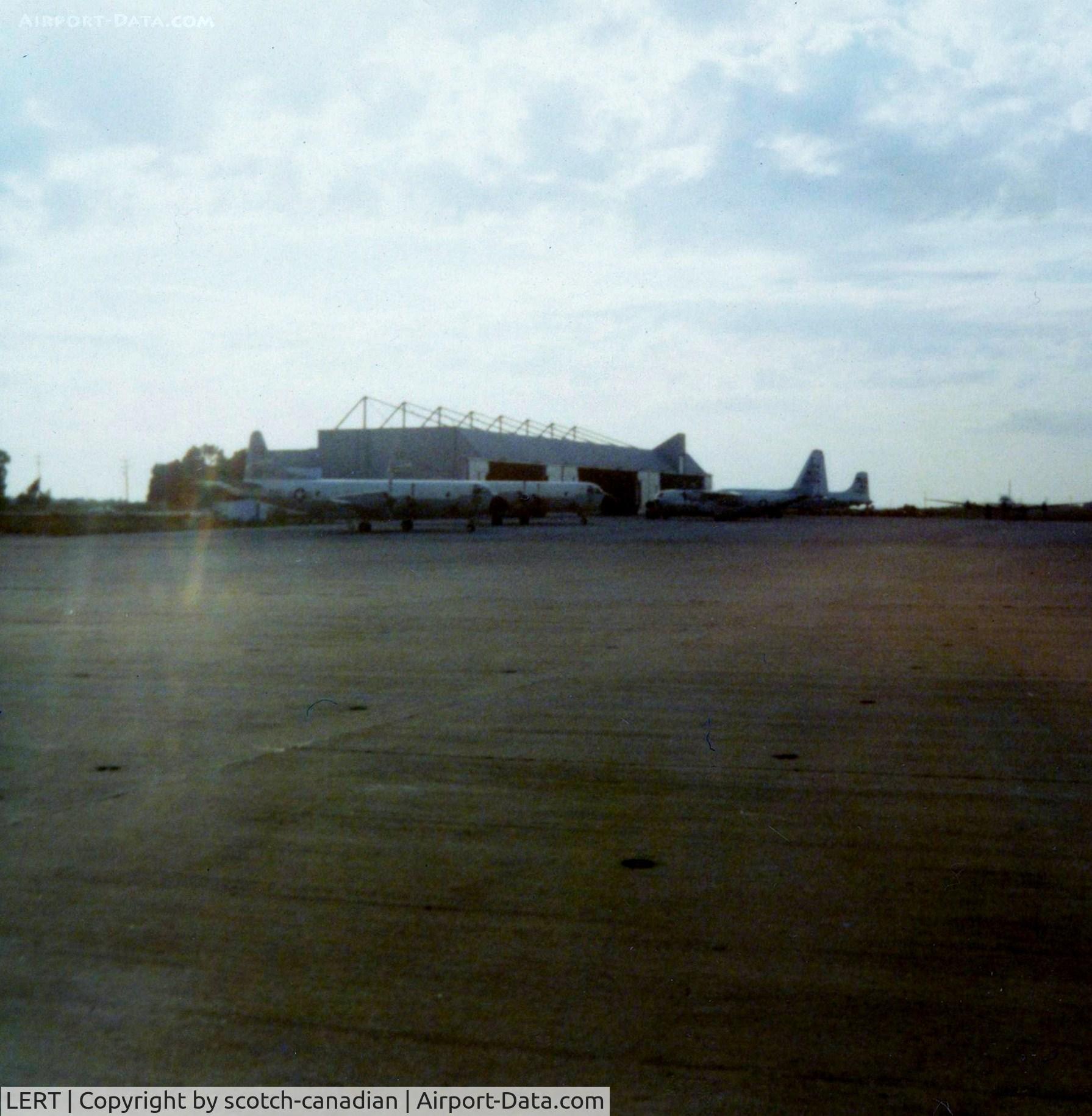 LERT Airport - Flight Line, Naval Air Station, Rota, Spain - 1969