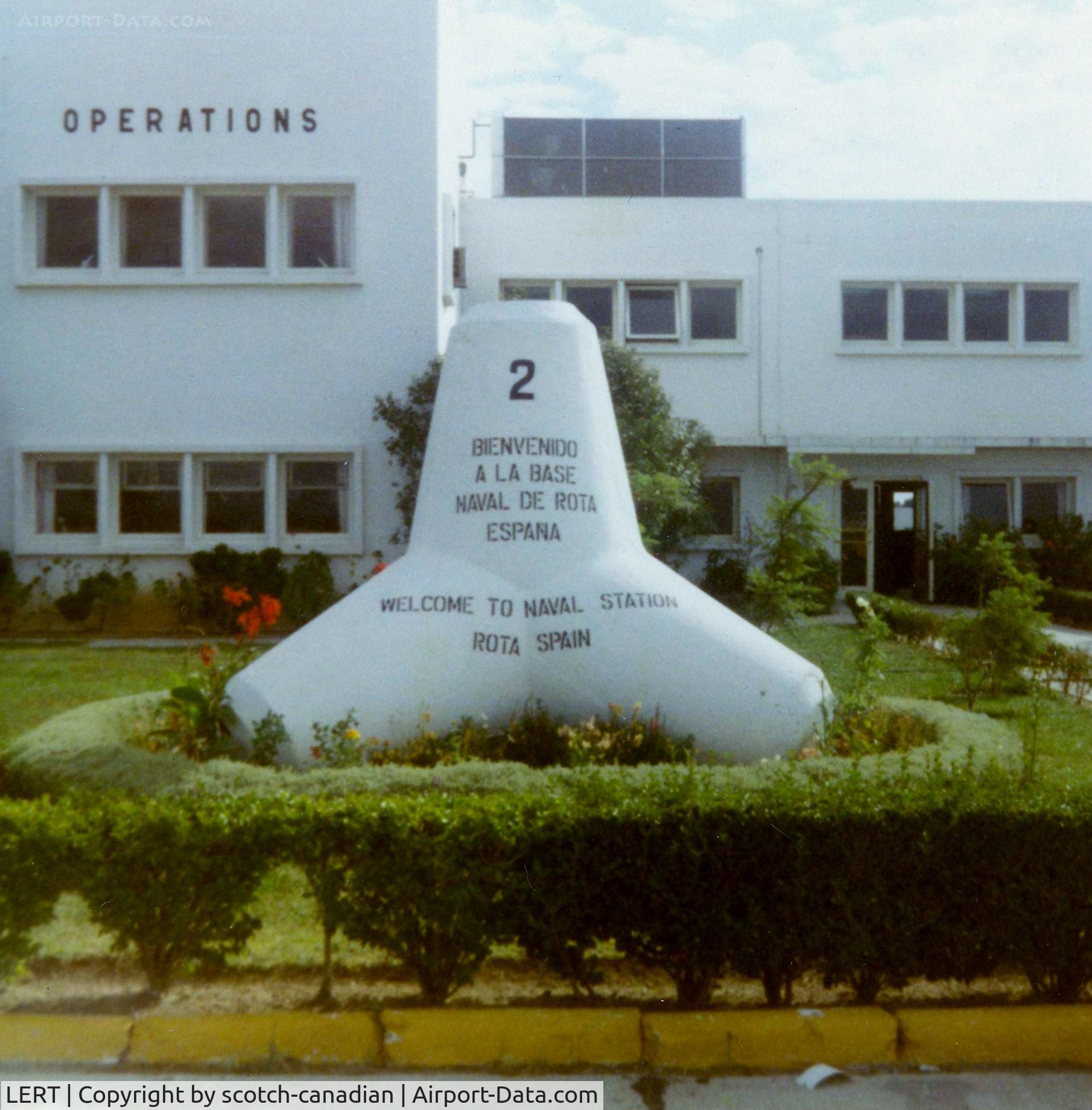 LERT Airport - Operations Building, Naval Air Station, Rota, Spain - 1969