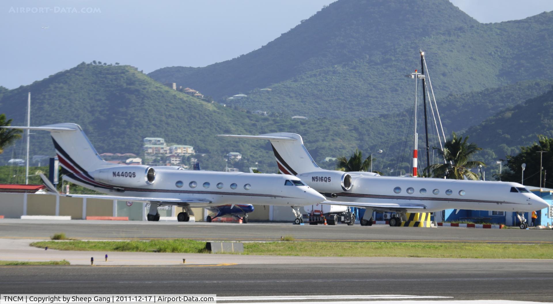 Princess Juliana International Airport, Philipsburg, Sint Maarten Netherlands Antilles (TNCM) - Charlie ramp at TNCM