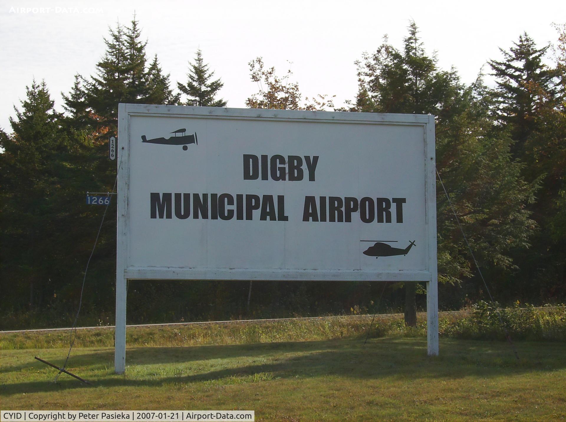 Digby Airport, Digby, Nova Scotia Canada (CYID) - Digby Airport, Nova Scotia, Canada