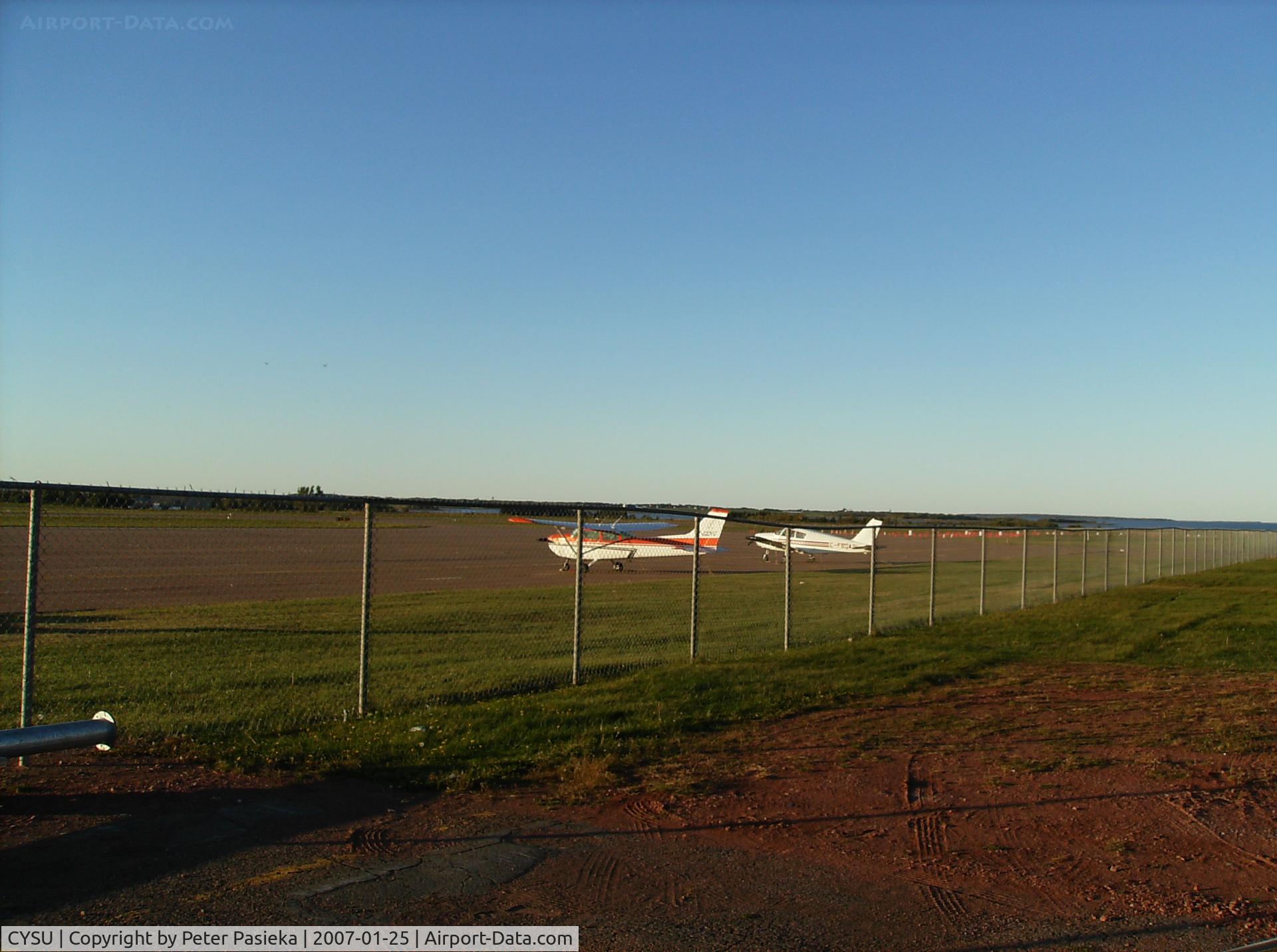 Summerside Airport, Summerside, Prince Edward Island Canada (CYSU) - Summerside Airport, PEI, Canada
The unmistakable red soil of PEI.
