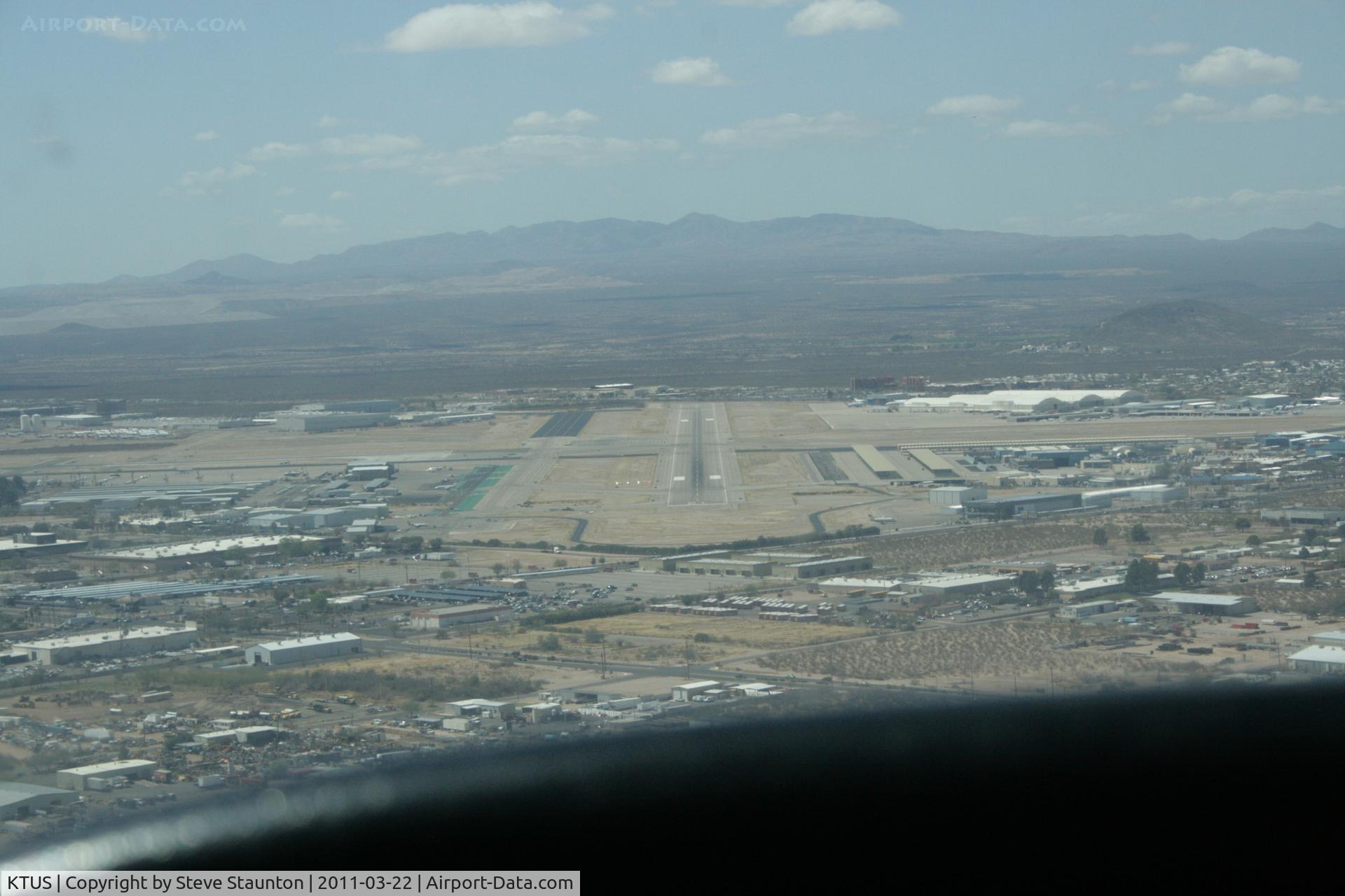 Tucson International Airport (TUS) - Taken at Tucson International Airport, in March 2011 whilst on an Aeroprint Aviation tour. This picture was taken from Cessna 172 N5802J.