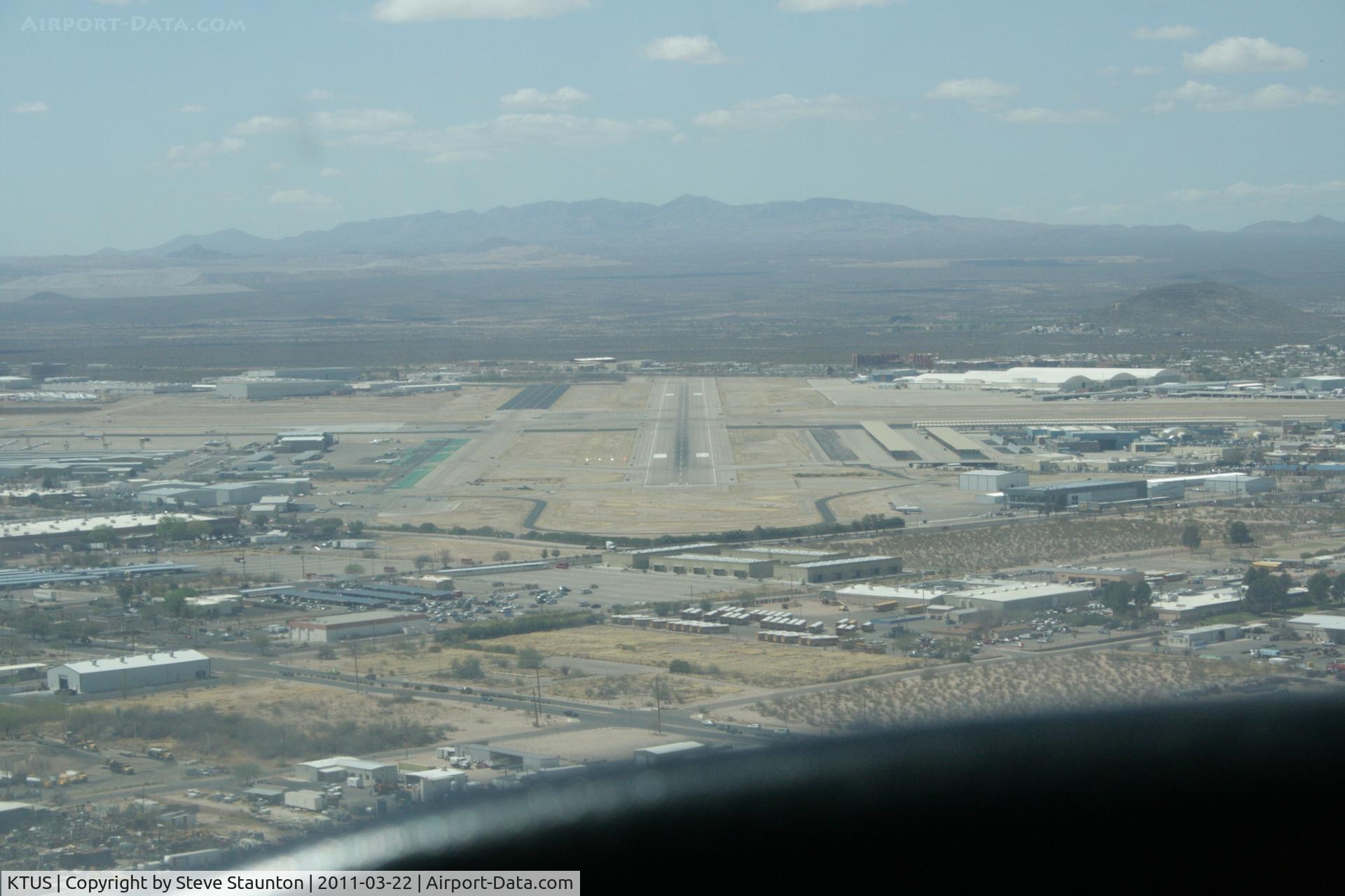 Tucson International Airport (TUS) - Taken at Tucson International Airport, in March 2011 whilst on an Aeroprint Aviation tour. This picture was taken from Cessna 172 N5802J.