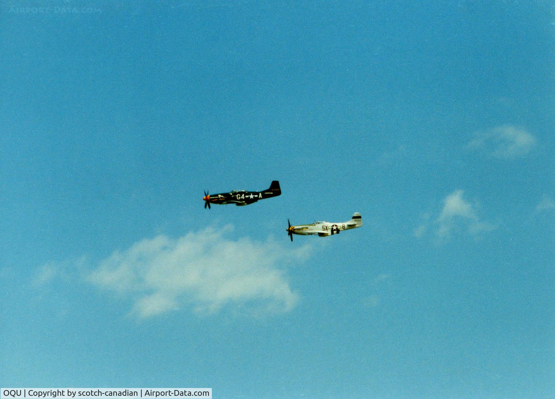 Quonset State Airport (OQU) - 1944 North American P-51D N51U 