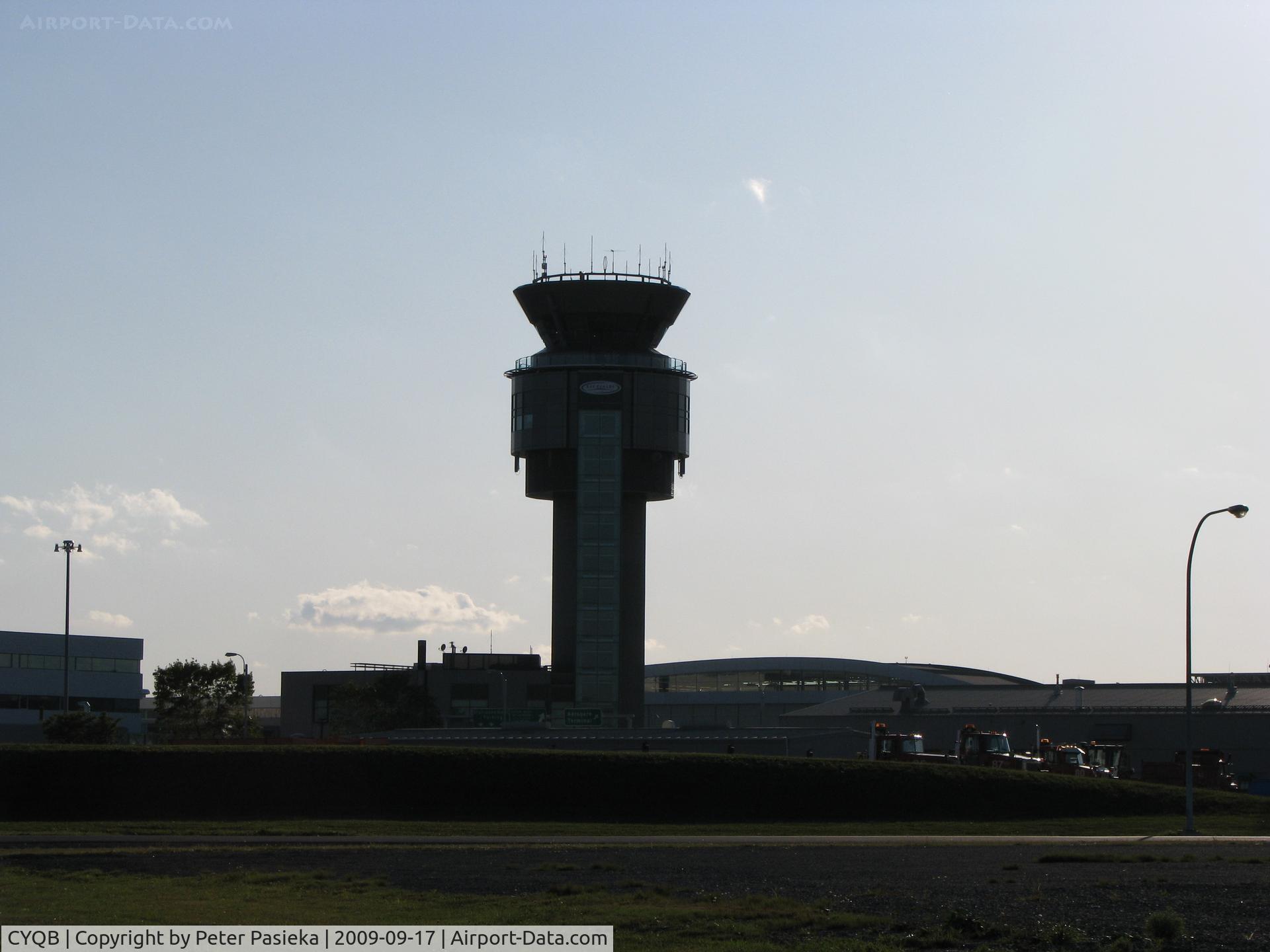 Québec/Jean Lesage International Airport (Jean Lesage International Airport), Quebec City, Quebec Canada (CYQB) - Control tower at Quebec City Int. 