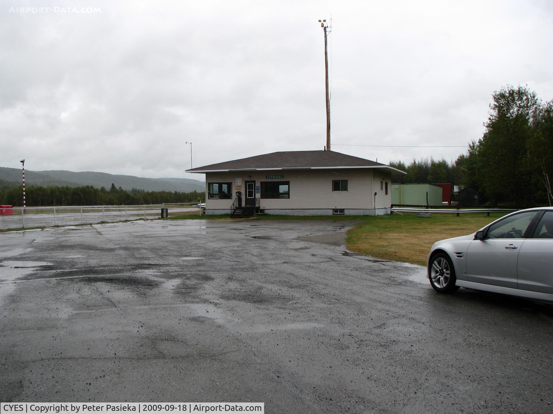 Edmundston Airport, Edmundston, New Brunswick Canada (CYES) - Small terminal building at the Edmundston Airport