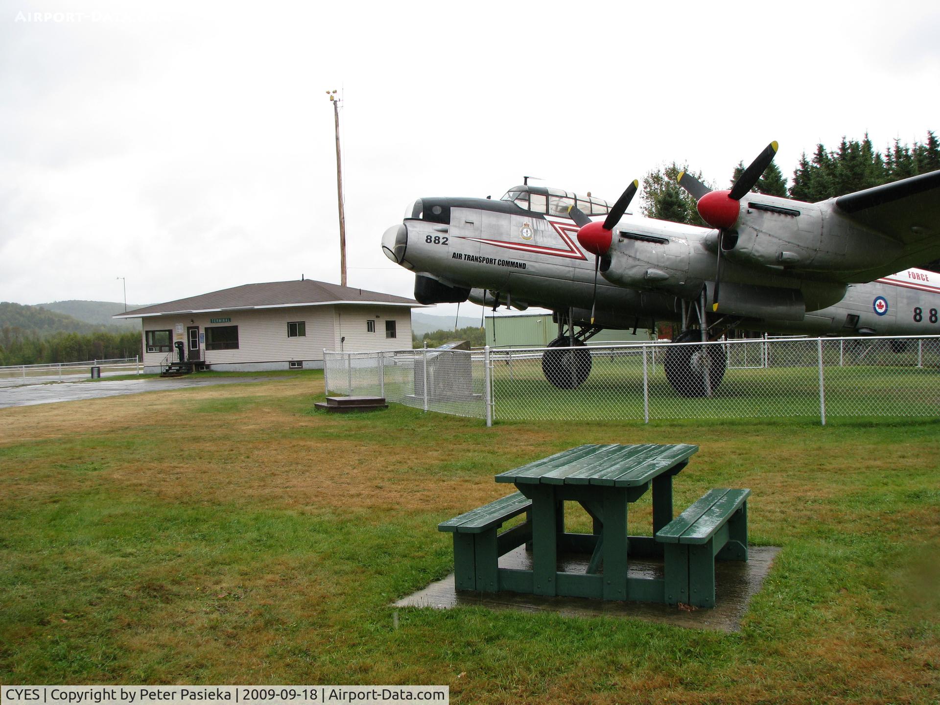 Edmundston Airport, Edmundston, New Brunswick Canada (CYES) - quiet day at the airport