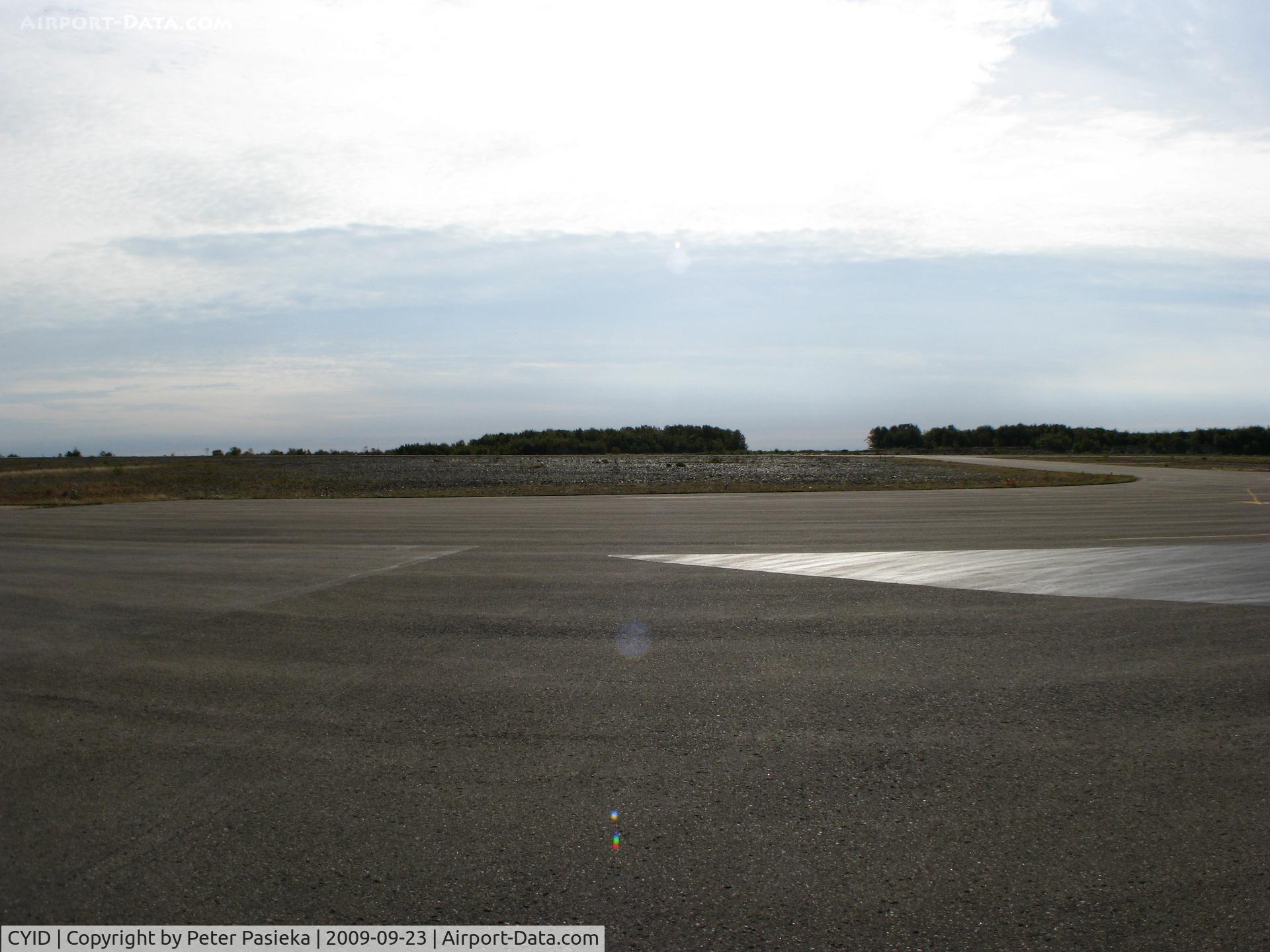 Digby Airport, Digby, Nova Scotia Canada (CYID) - main ramp and taxi way to the runway at the Digby Airport, NS, Canada