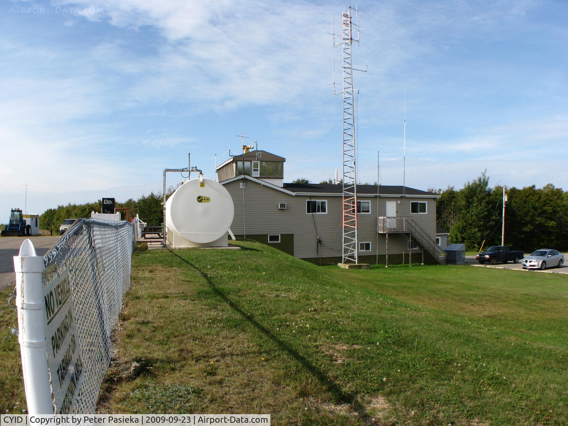 Digby Airport, Digby, Nova Scotia Canada (CYID) - Main building at the Digby Airport, NS, Canada