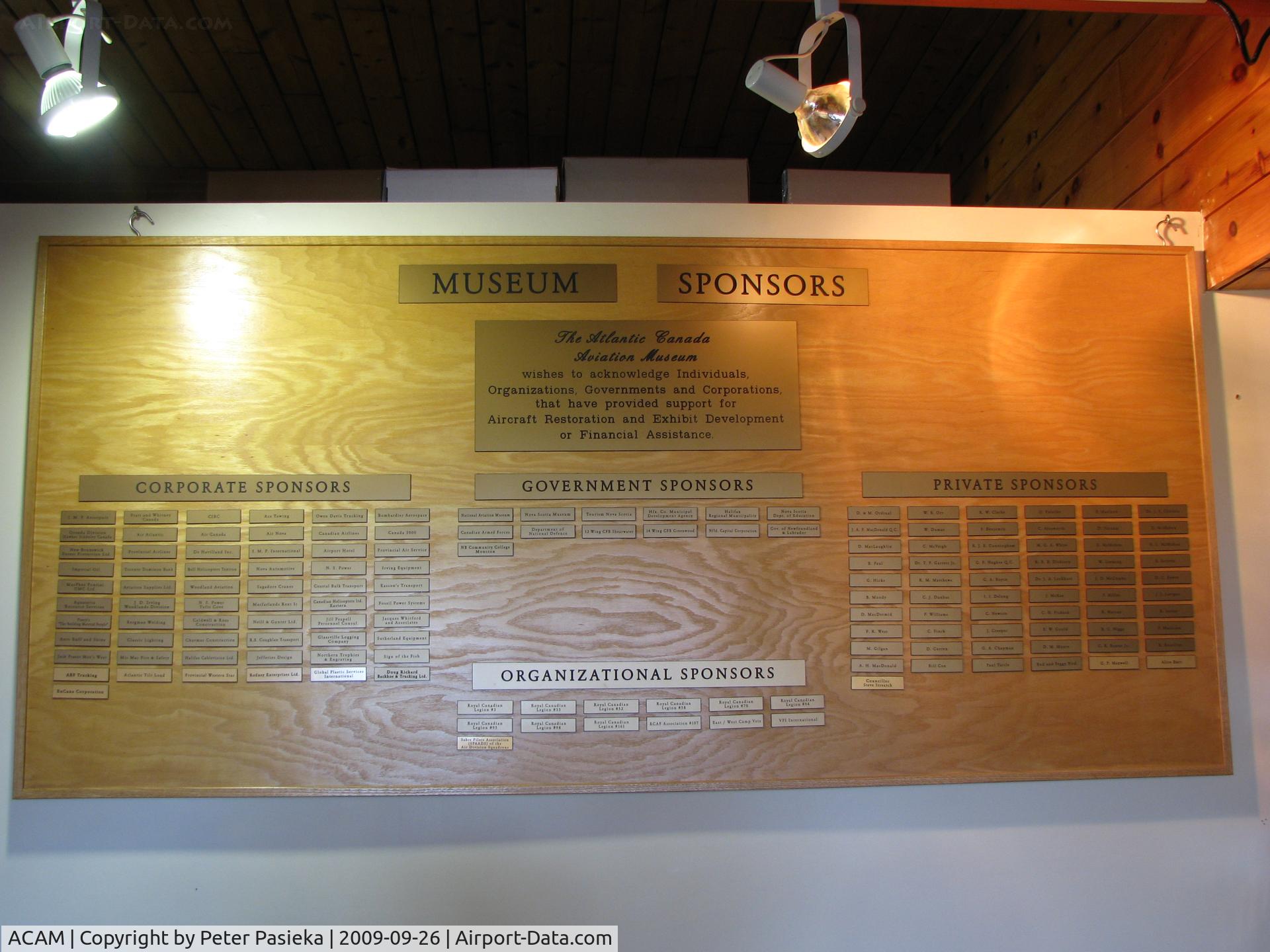 ACAM Airport - Atlantic Canada Aviation Museum