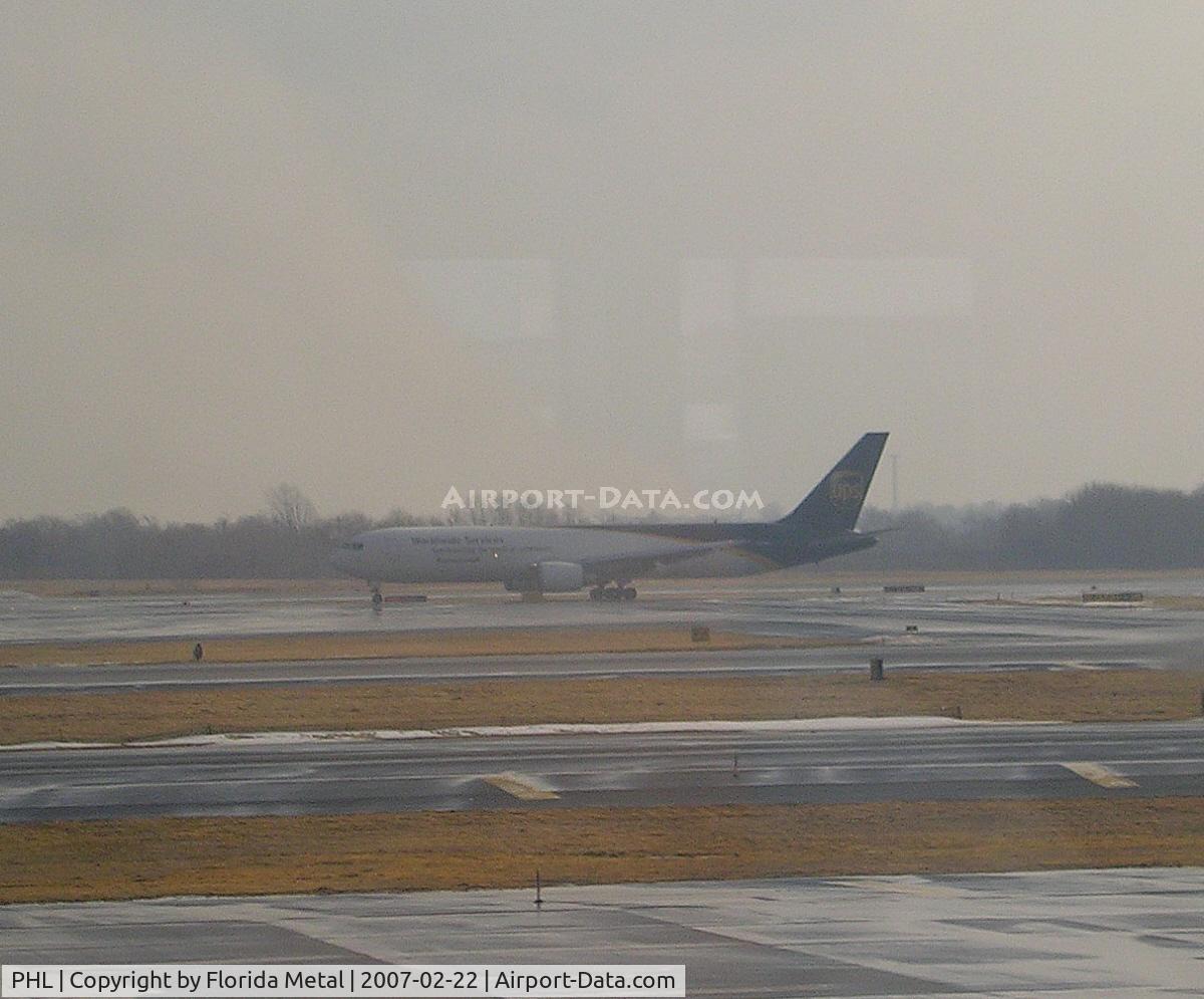 Philadelphia International Airport (PHL) - UPS 767-300 taxiing out for departure at PHL