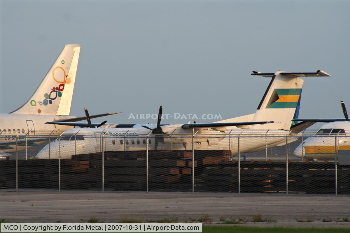 Orlando International Airport (MCO) - Bahamasair brought all of their aircraft to MCO during a hurricane passing near Bahamas
