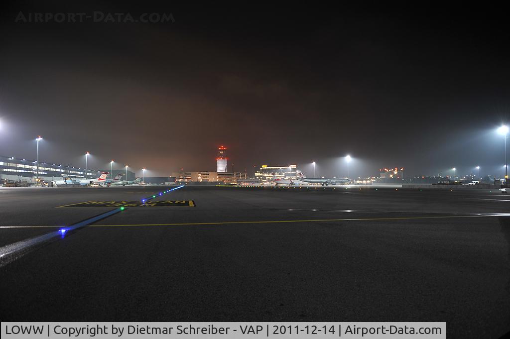 Vienna International Airport, Vienna Austria (LOWW) - TL40 at Night