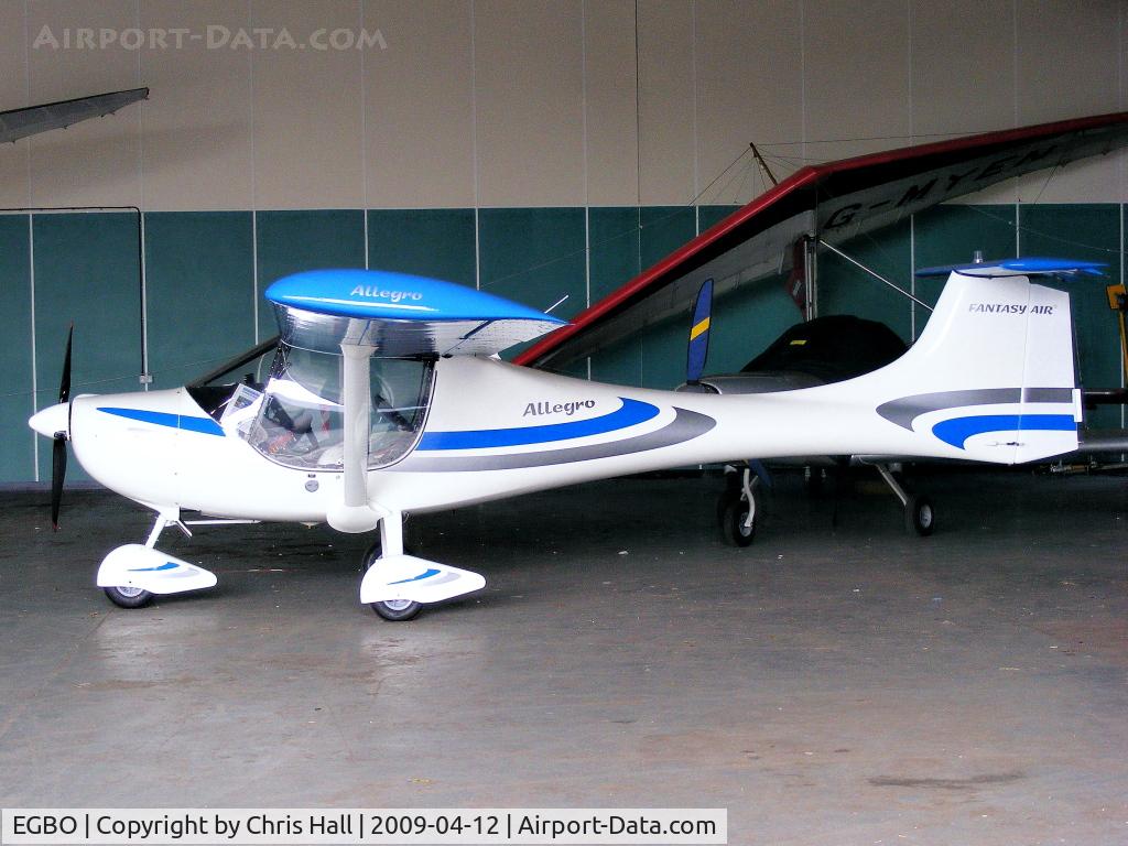 Wolverhampton Airport, Wolverhampton, England United Kingdom (EGBO) - brand new unregistered Fantasy Air Allegro at Halfpenny Green (cn 07-202)
