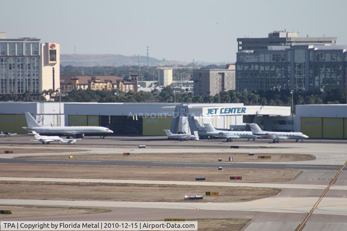 Tampa International Airport (TPA) - Miami Air 737-400, more than likely used by the Tampa Bay Lightning or their opponent for that day from across the ramp