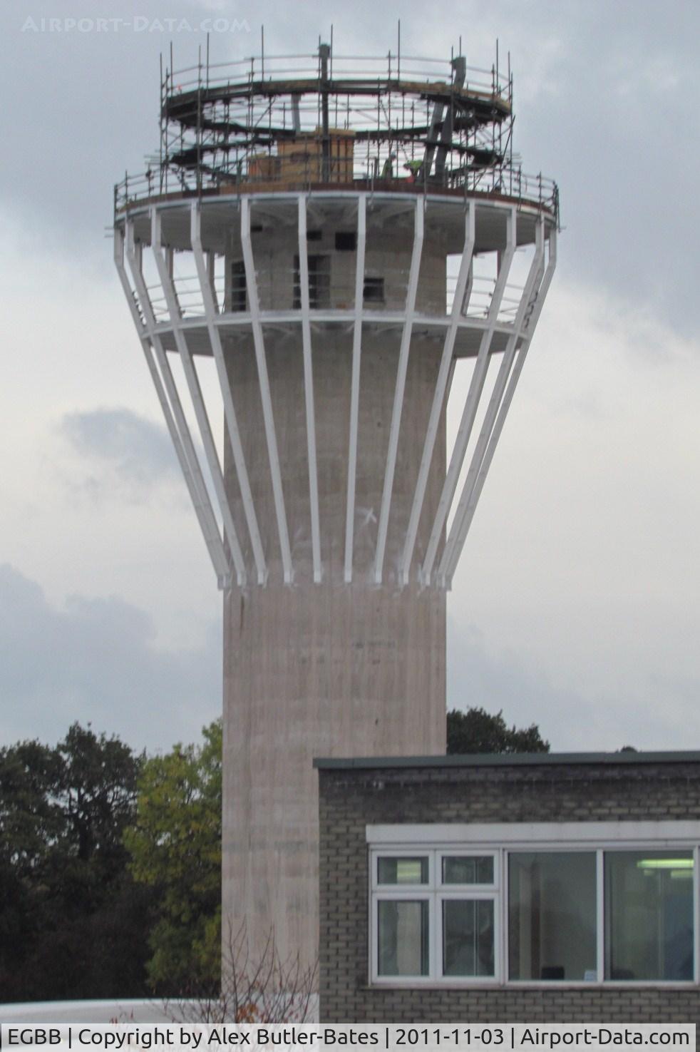 Birmingham International Airport, Birmingham, England United Kingdom (EGBB) - The new tower under contruction