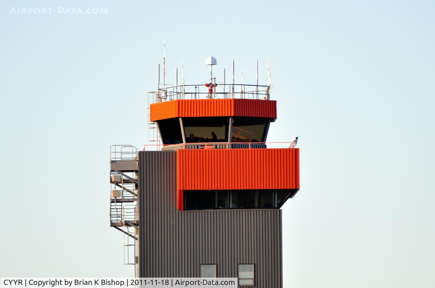 CFB Goose Bay (Goose Bay Airport), Happy Valley-Goose Bay, Newfoundland and Labrador Canada (CYYR) - Control Tower operated by SERCO