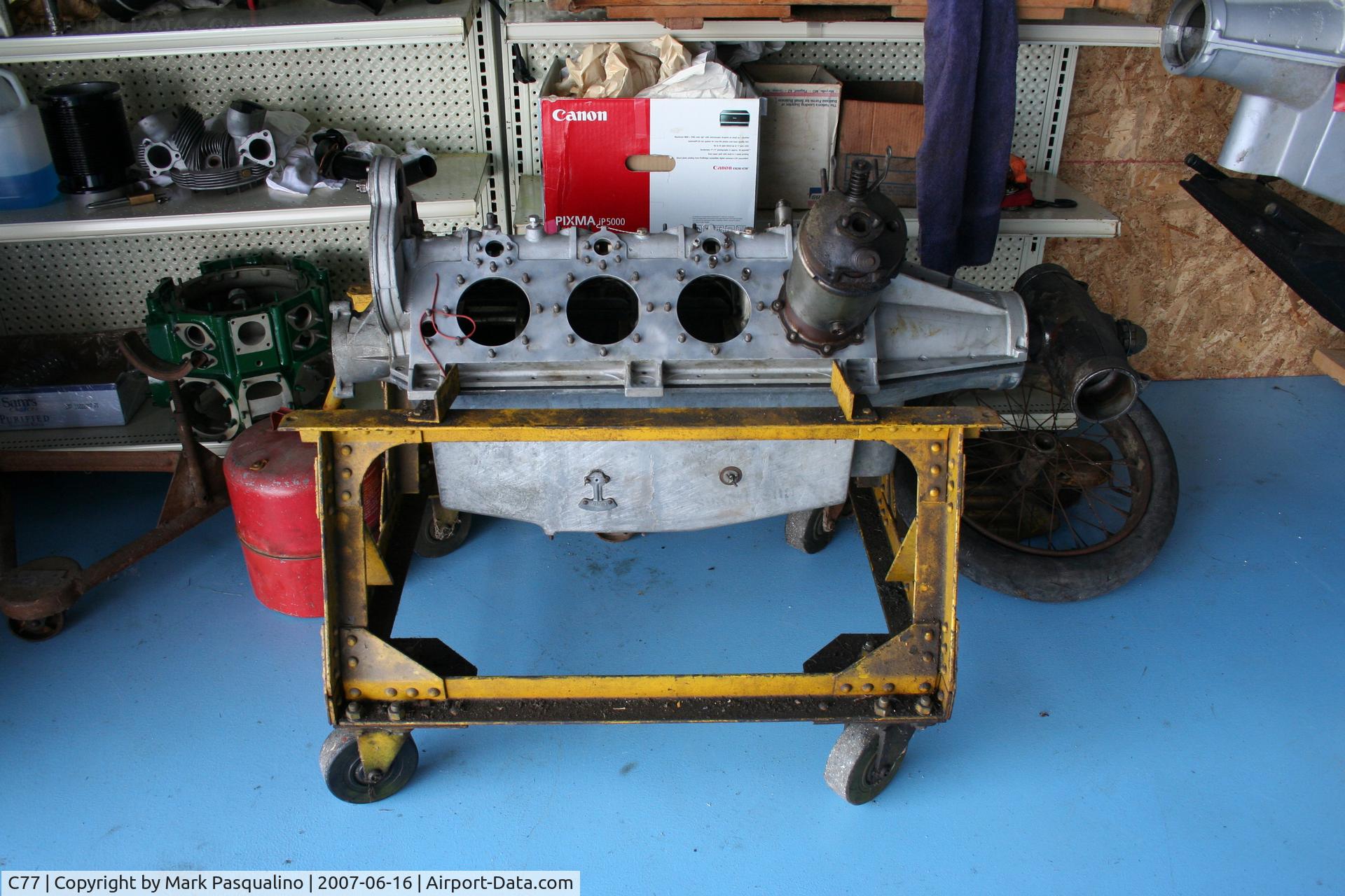 Poplar Grove Airport (C77) - OX-5 engine