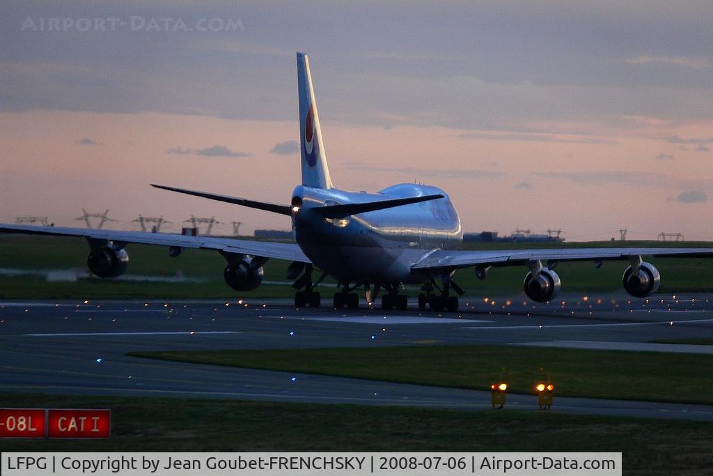 Paris Charles de Gaulle Airport (Roissy Airport), Paris France (LFPG) - KAL take off