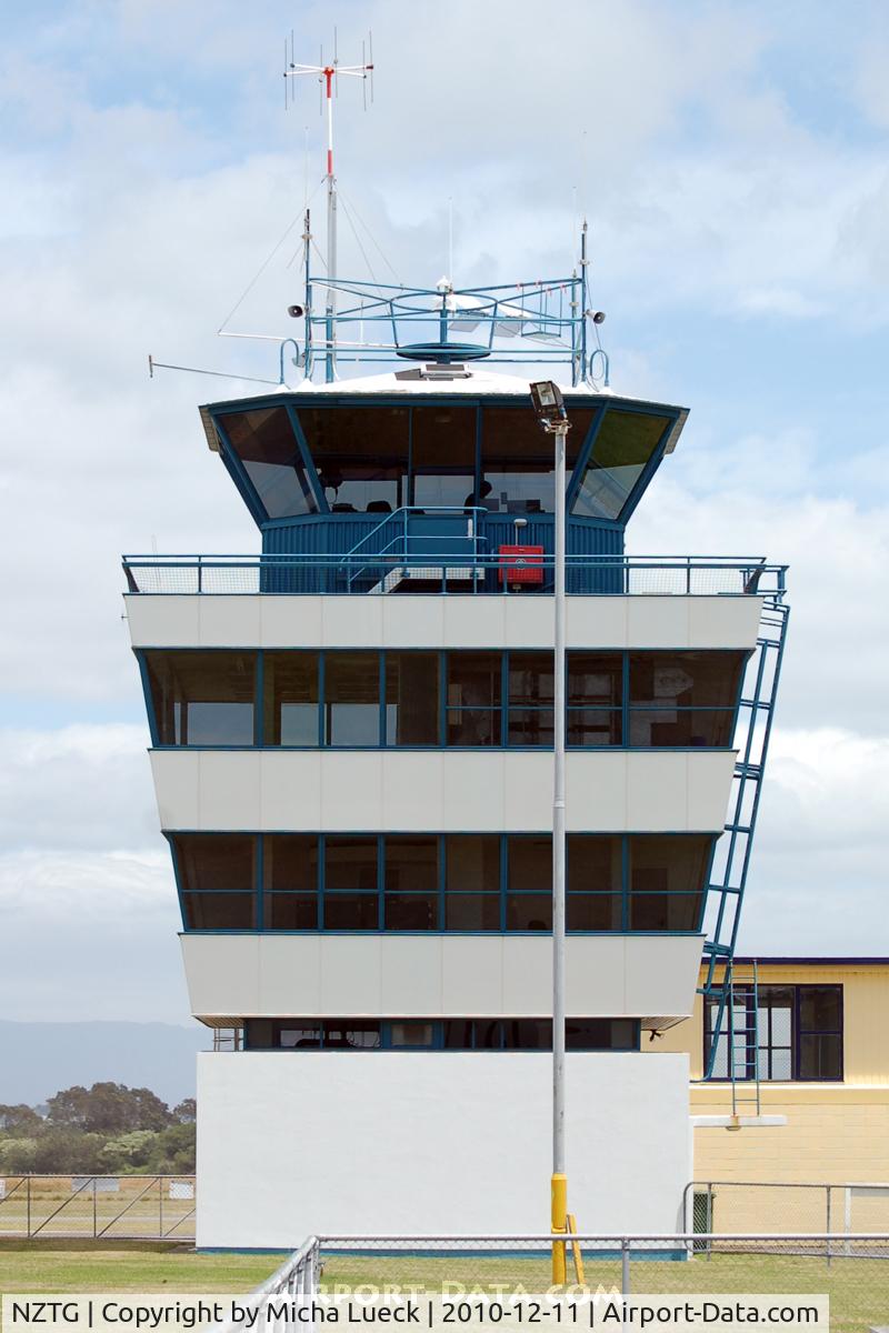 Tauranga Airport, Tauranga New Zealand (NZTG) - Tower at Tauranga