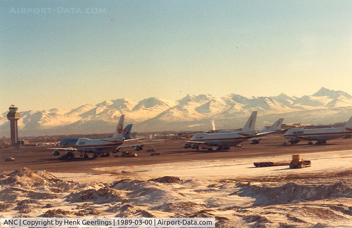 Ted Stevens Anchorage International Airport (ANC) - Anchorage International Airport - March 1989